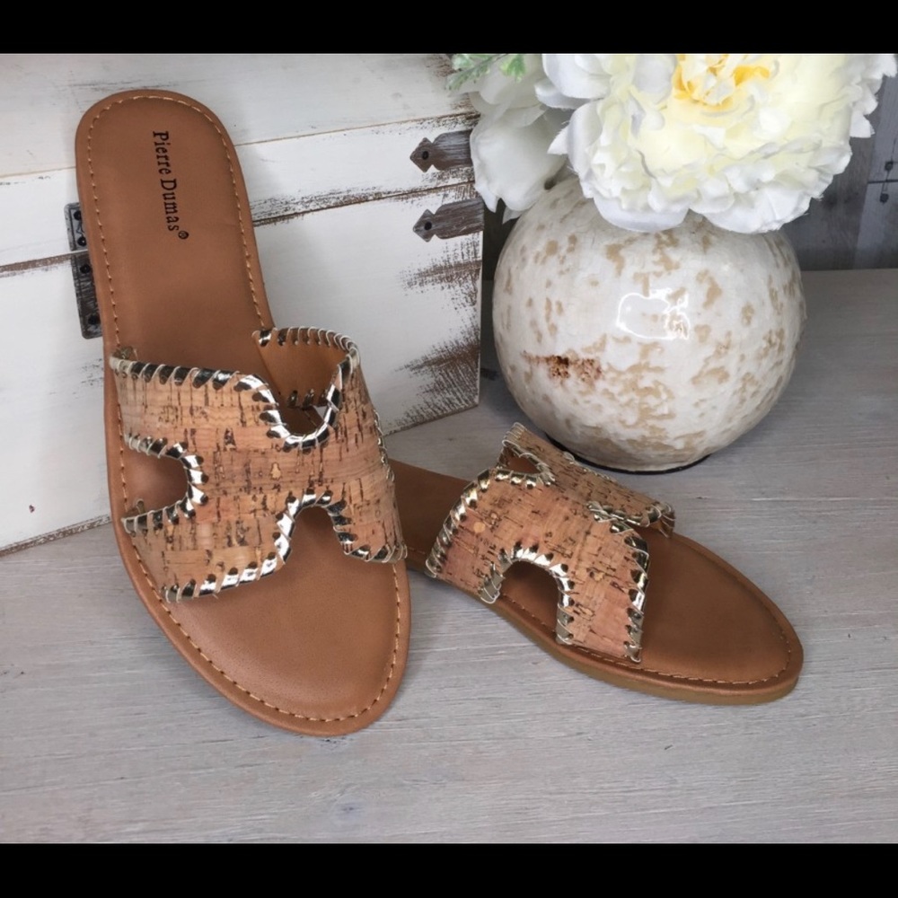 Pierre Dumas slide sandals